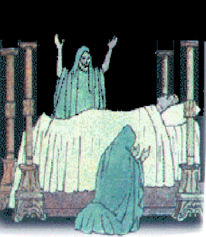 Alexander on his deathbed