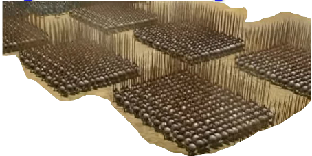 Phalanx squares