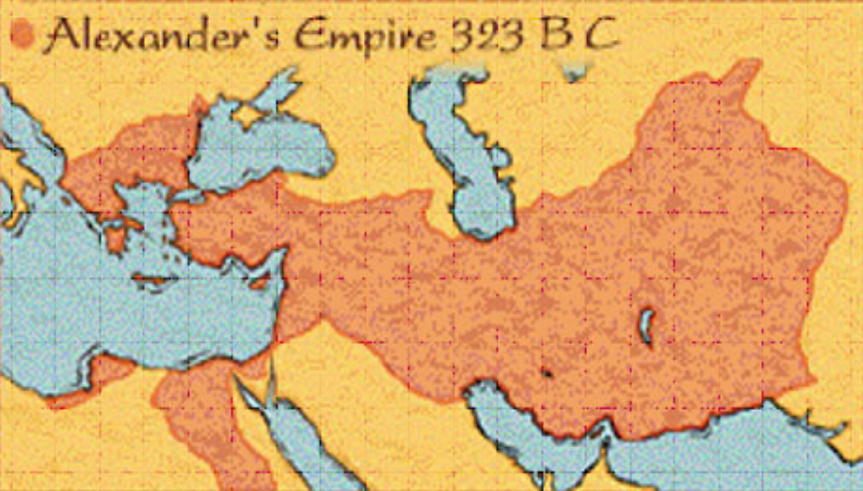 Alexander's Empire, 323 BC